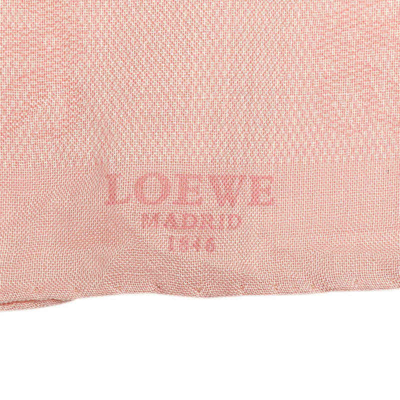 Loewe Wool Silk Anagram Scarf