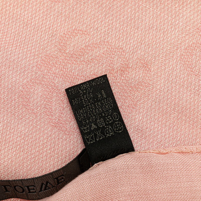 Loewe Wool Silk Anagram Scarf