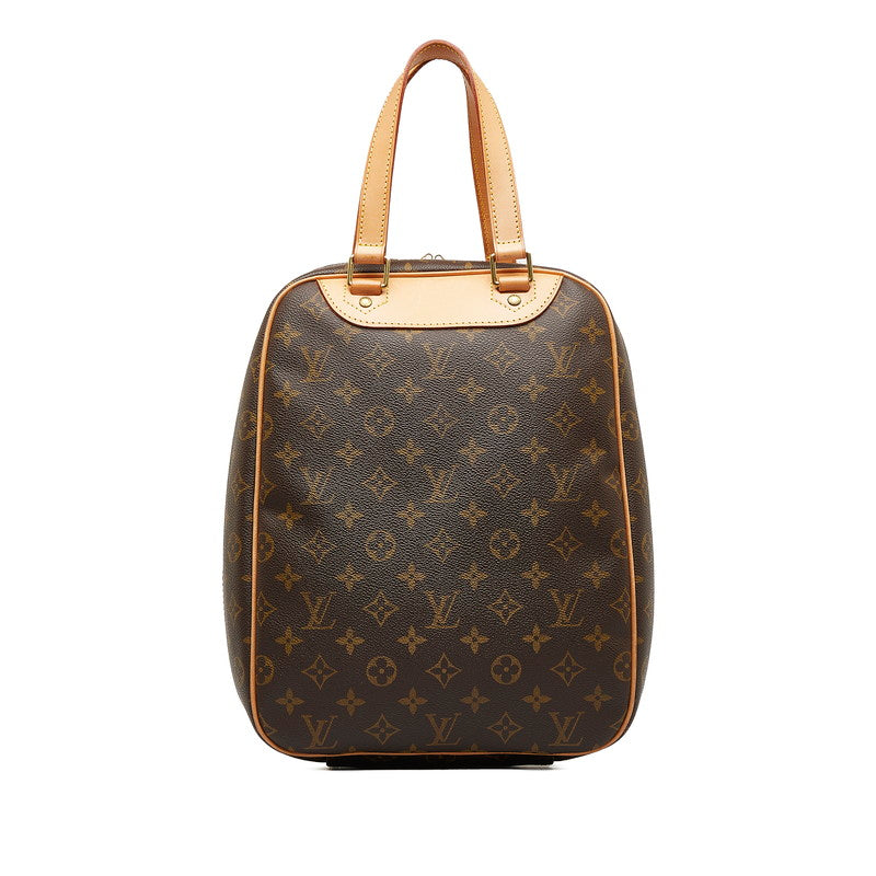 Louis Vuitton Monogram Excursion Handbag M41450 Brown PVC Leather