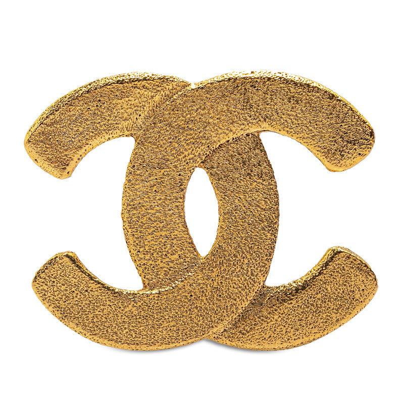 Chanel Vintage Gold Plated Brooch in Great Condition