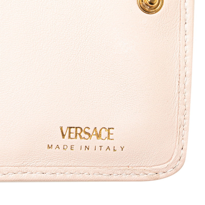 Versace Medusa Quilted Leather Bifold Wallet in Very Good Condition