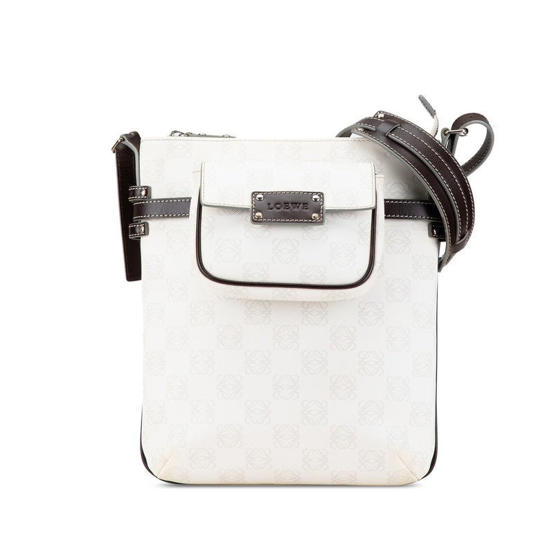 Loewe Anagram PVC Leather Shoulder Bag