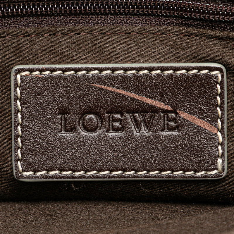 Loewe Anagram PVC Leather Shoulder Bag