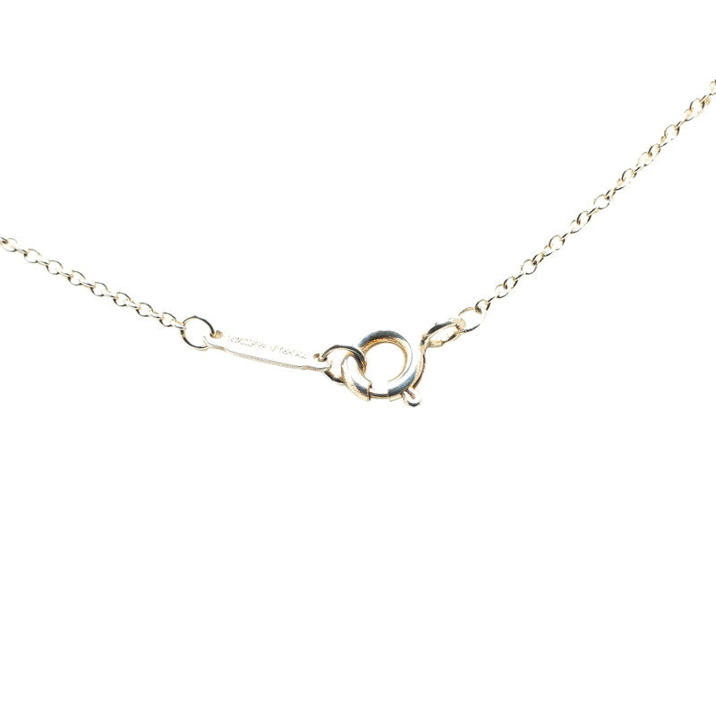 Tiffany & Co Heart Lock Necklace Silver