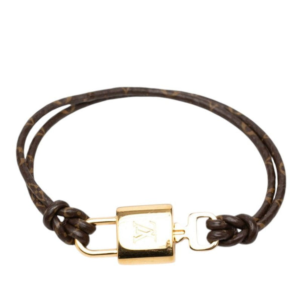 Louis Vuitton Bracelet Lockit Again Monogram Bracelet