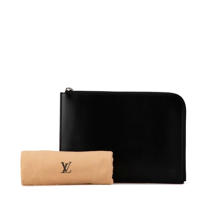 Louis Vuitton Nomade Pochette Jour PM Clutch Black Leather