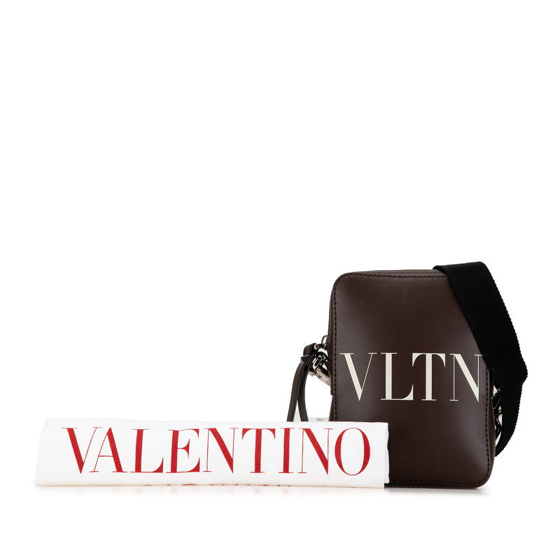 Valentino Leather Logo Crossbody Shoulder Bag in Very Good Condition