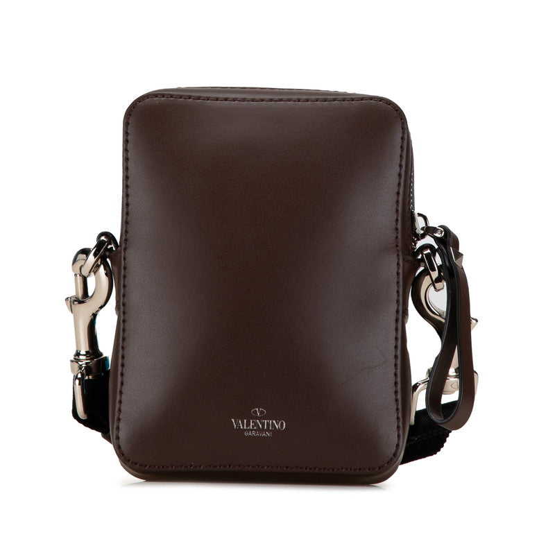 Valentino Leather Logo Crossbody Bag