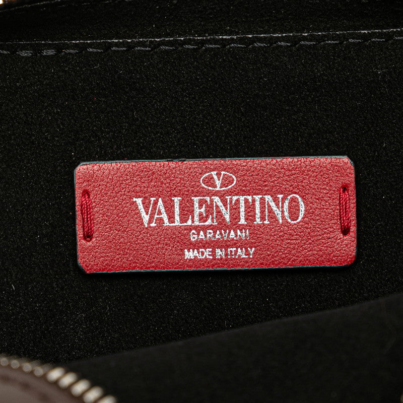 Valentino Leather Logo Crossbody Bag