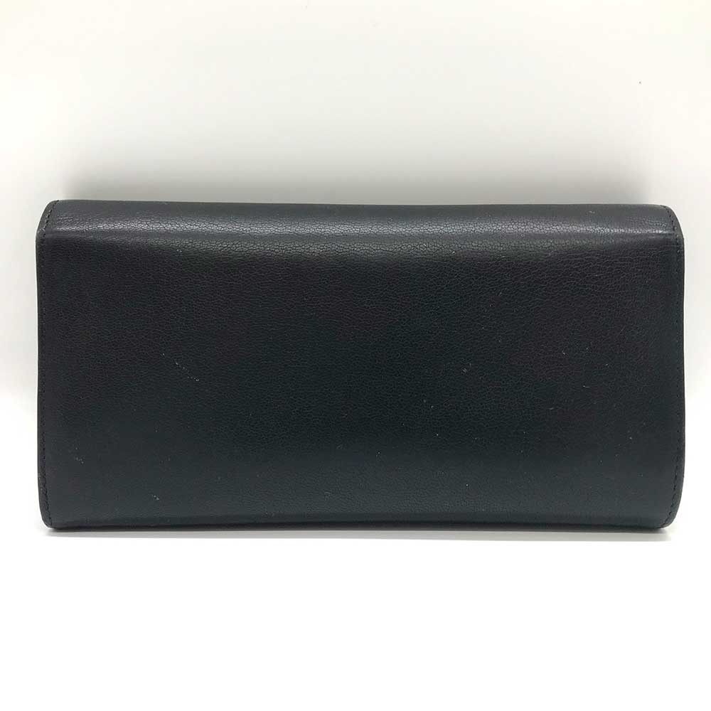 Chanel Leather Bifold Long Wallet