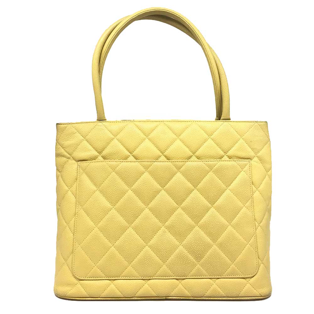 Chanel Caviar Skin Reissue Tote Handbag