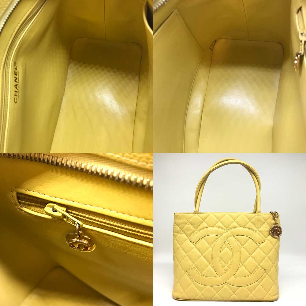 Chanel Caviar Skin Reissue Tote Handbag