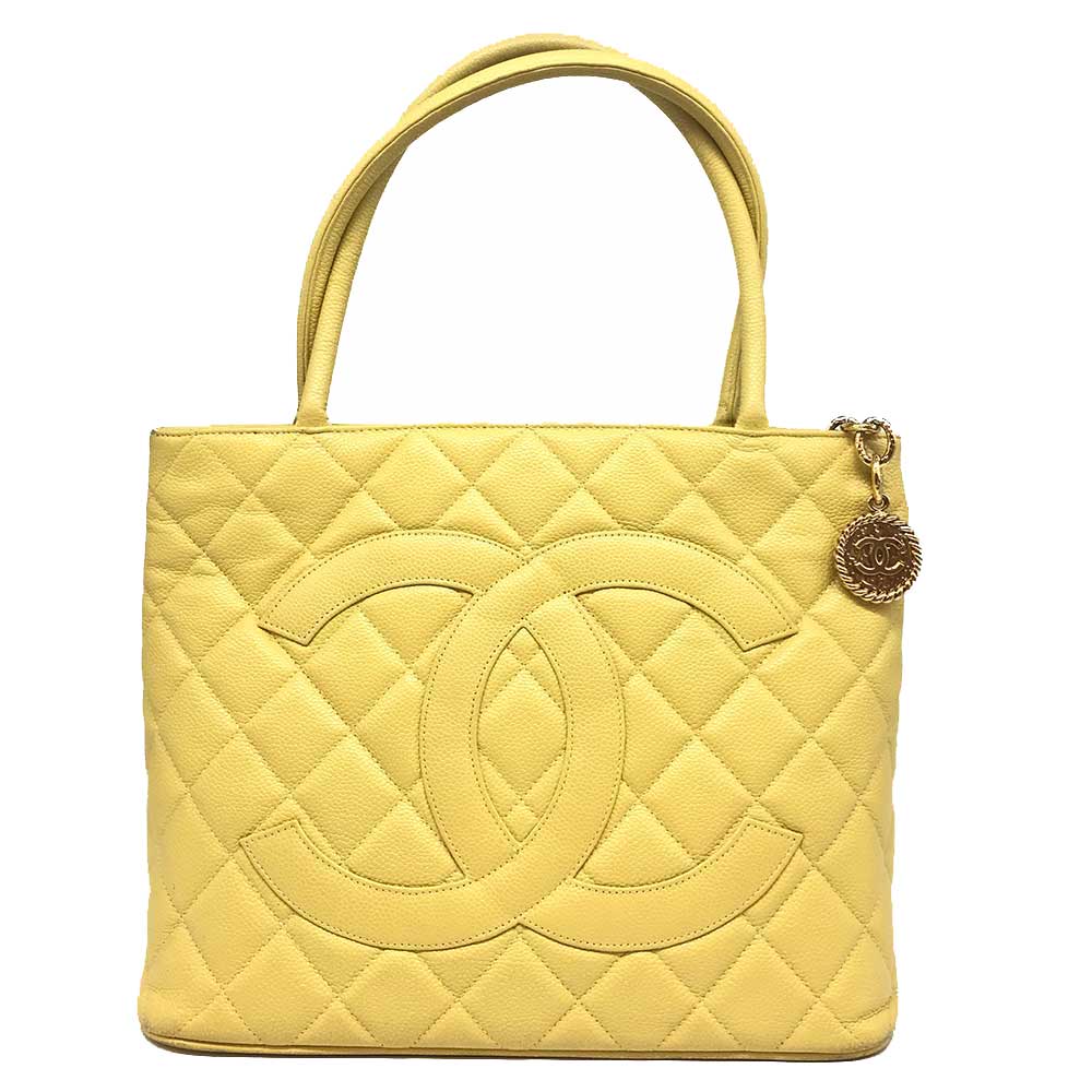 Chanel Caviar Skin Reissue Tote Handbag