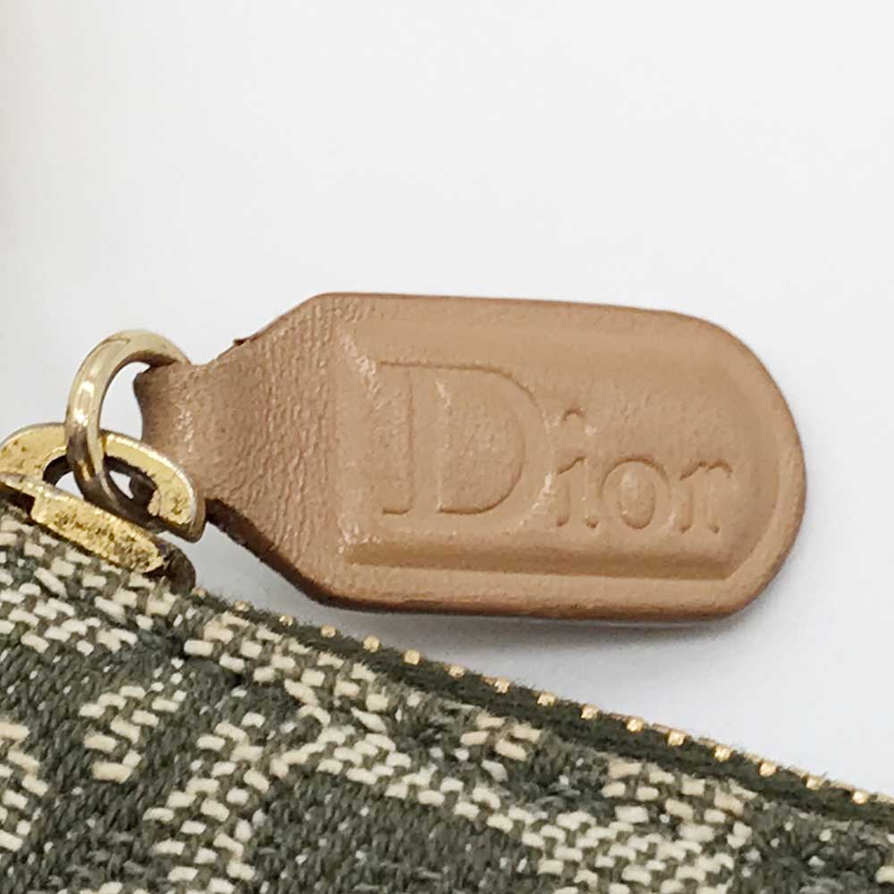 Dior Canvas Leather Saddle Bag MC0071