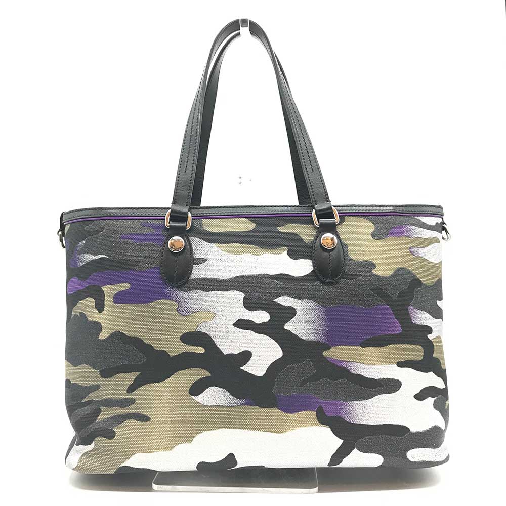 Dior Anselm Reyle Canvas Tote Bag Multicolor