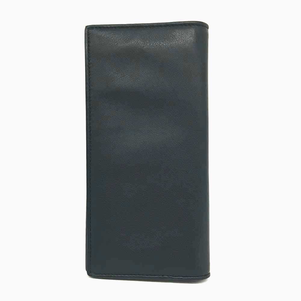 Dior Leather Long Wallet Black in Very Good Condition