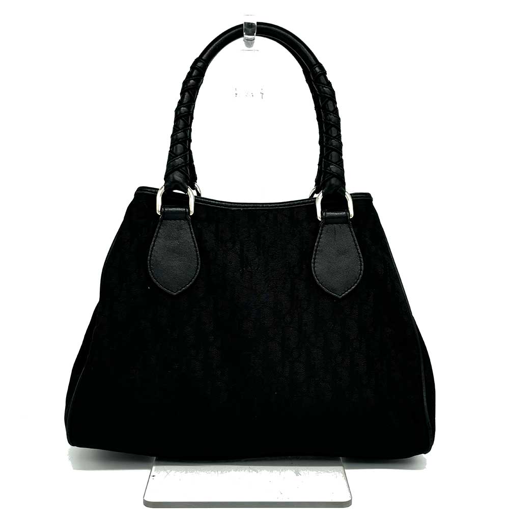 Dior Trotter Lovely Handbag Tote Bag Black