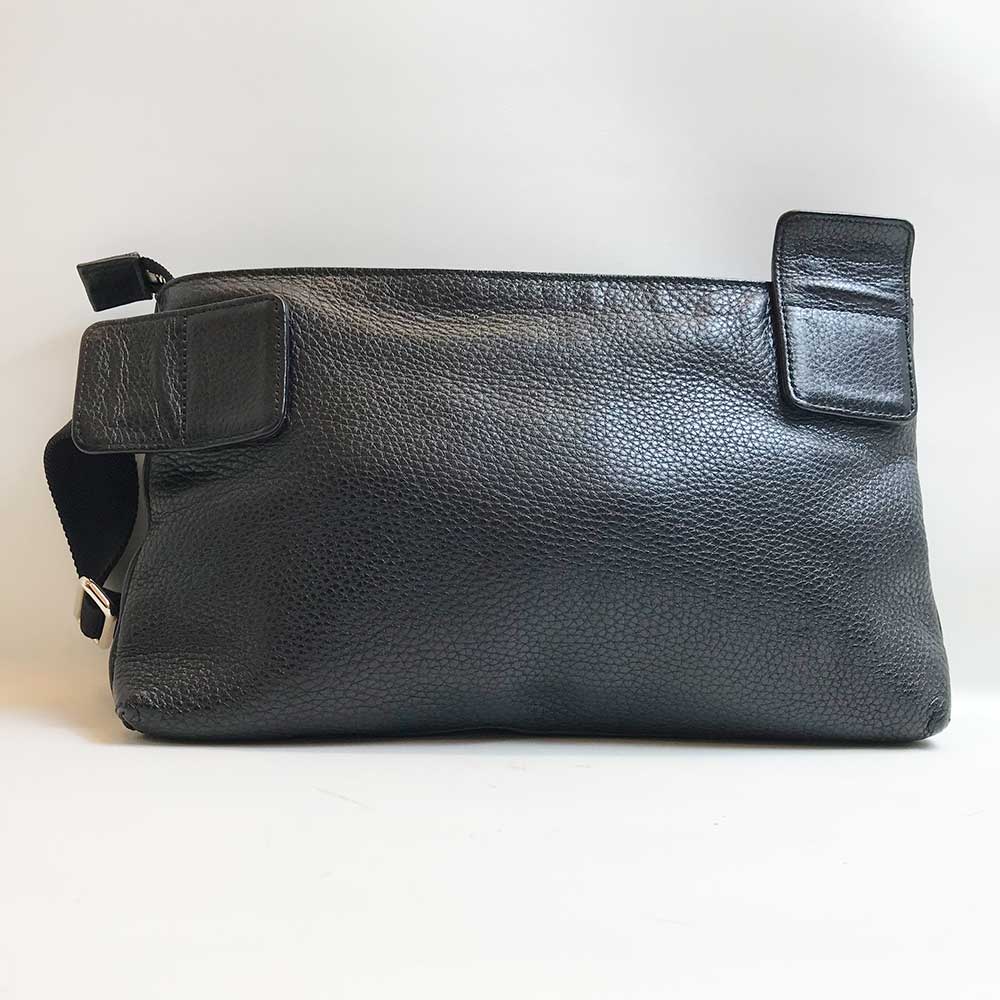 Gucci Leather Soho Body Bag Waist Pouch Black in Very Good Condition