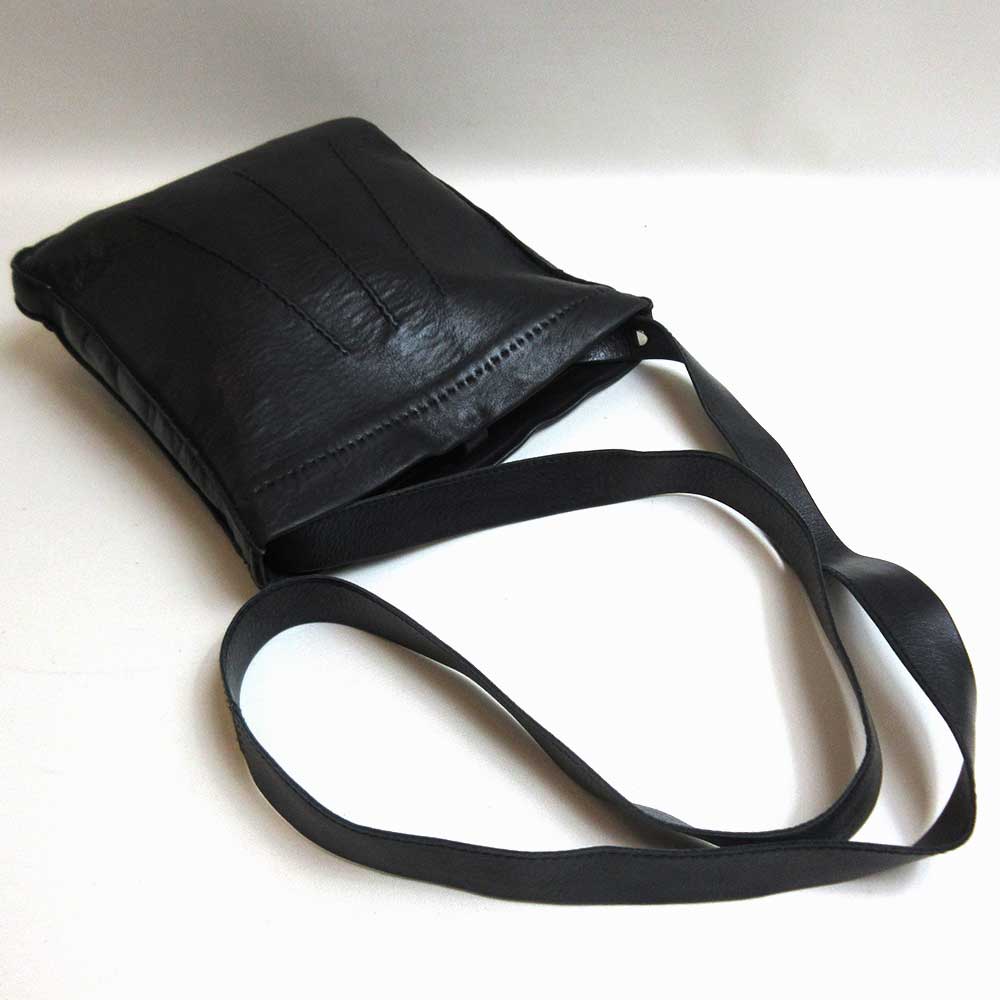 Hermes Leather Black Mini Shoulder Bag