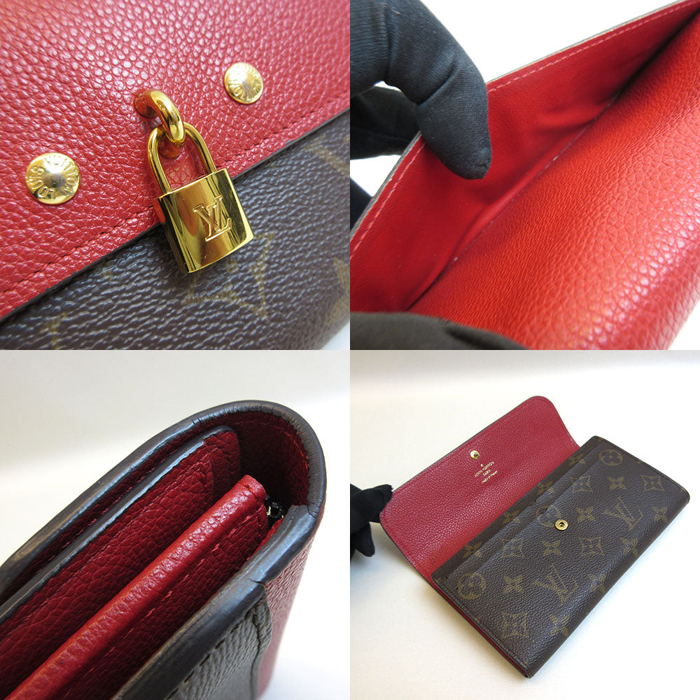 Louis Vuitton Monogram Portefeuille Venus Long Wallet M61836 in Very Good Condition