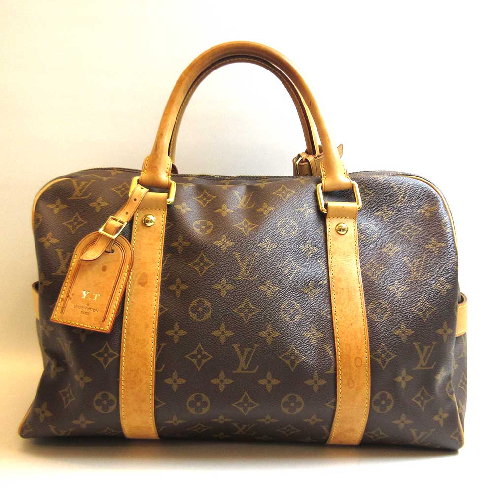 Louis Vuitton Monogram Carryall Travel Bag M40074 in Very Good Condition