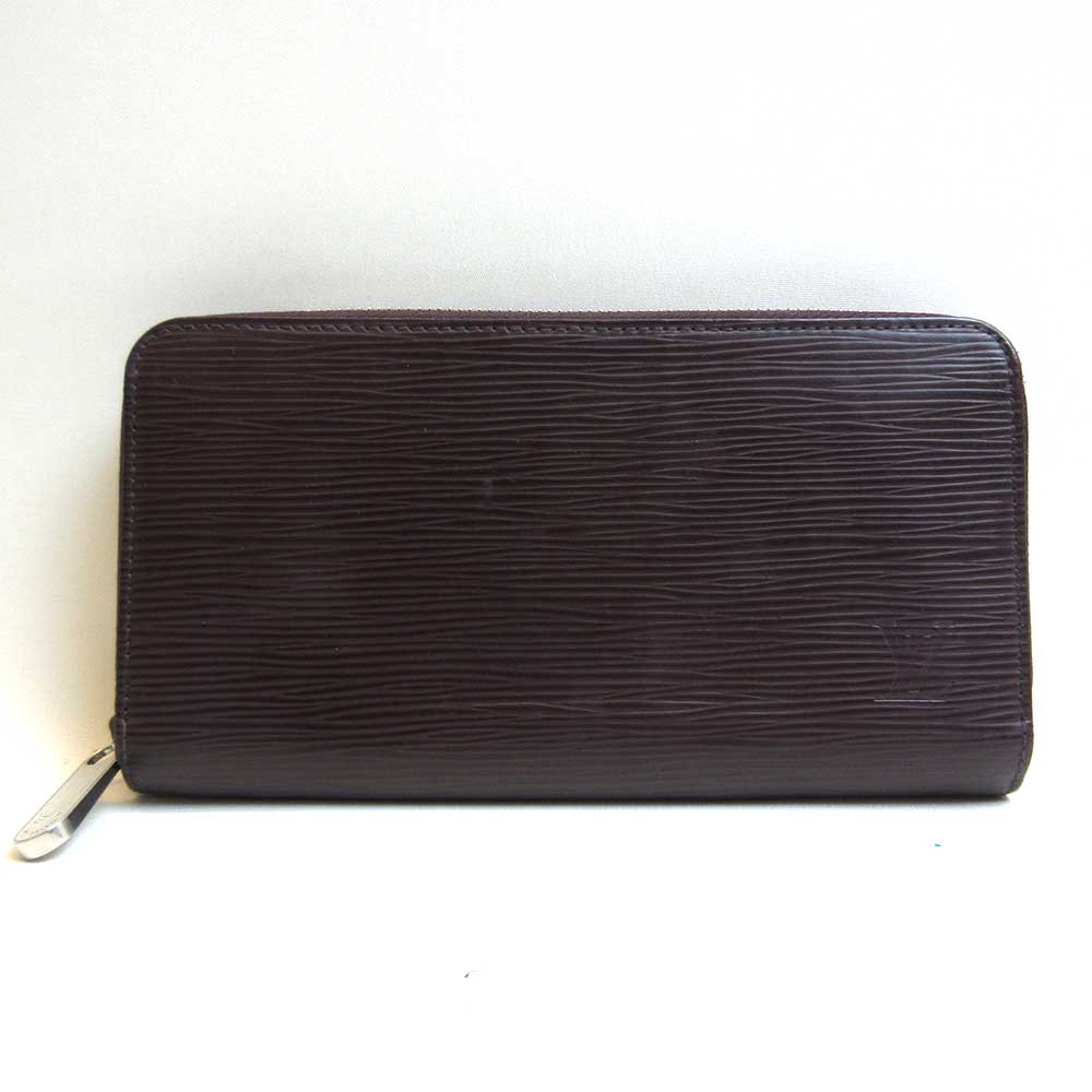 Louis Vuitton Epi Zippy Wallet Brown Long Wallet M60434 in Very Good Condition