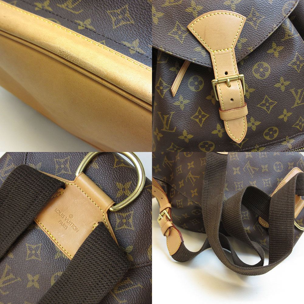 Louis Vuitton Monogram Montsouris GM Backpack M51135 in Very Good Condition