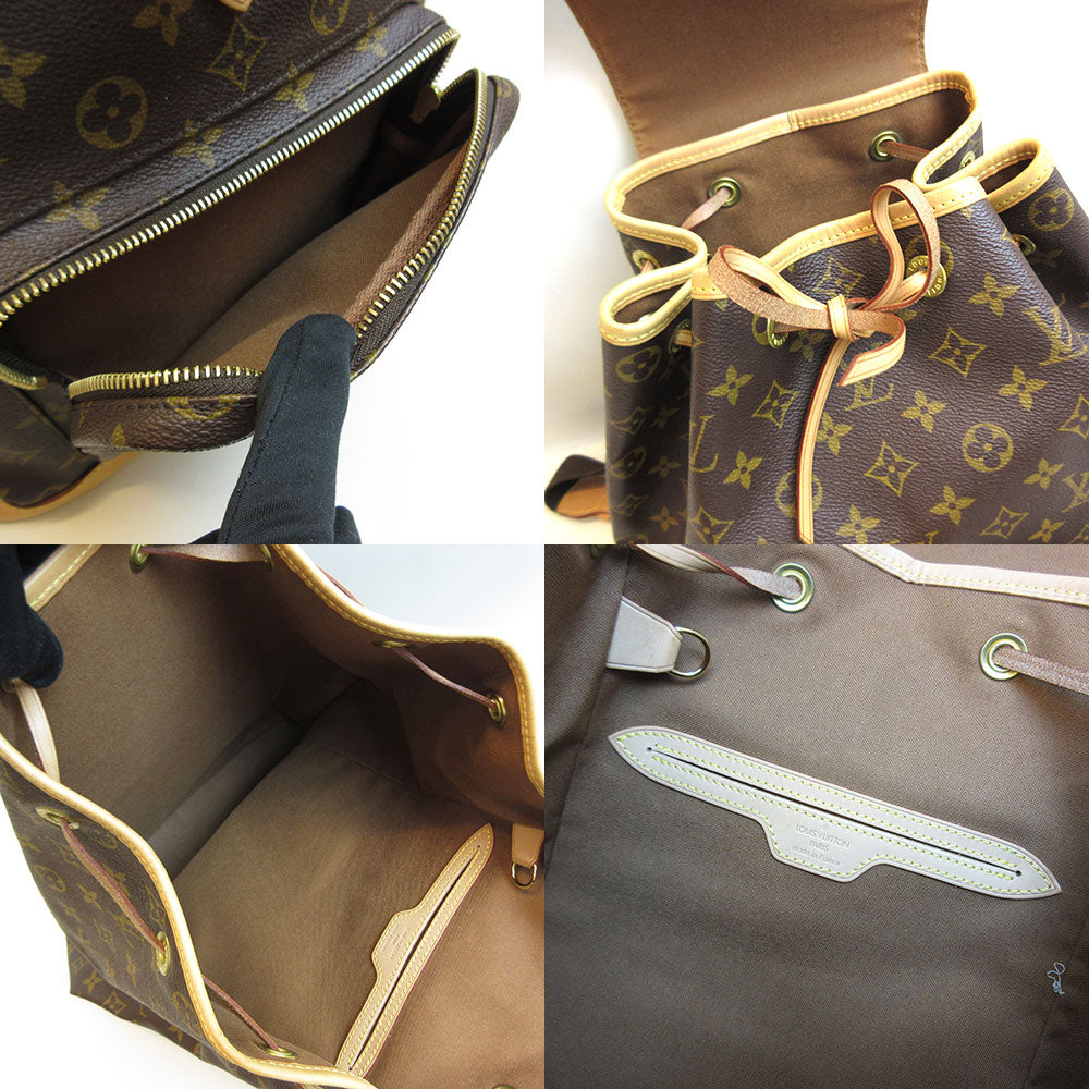 Louis Vuitton Monogram Montsouris GM Backpack M51135 in Very Good Condition