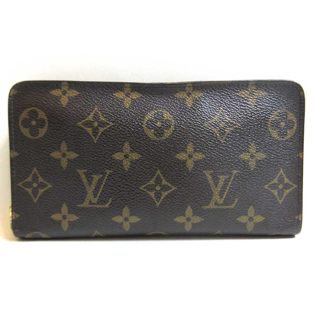 Louis Vuitton Monogram Long Wallet M61727 in Very Good Condition