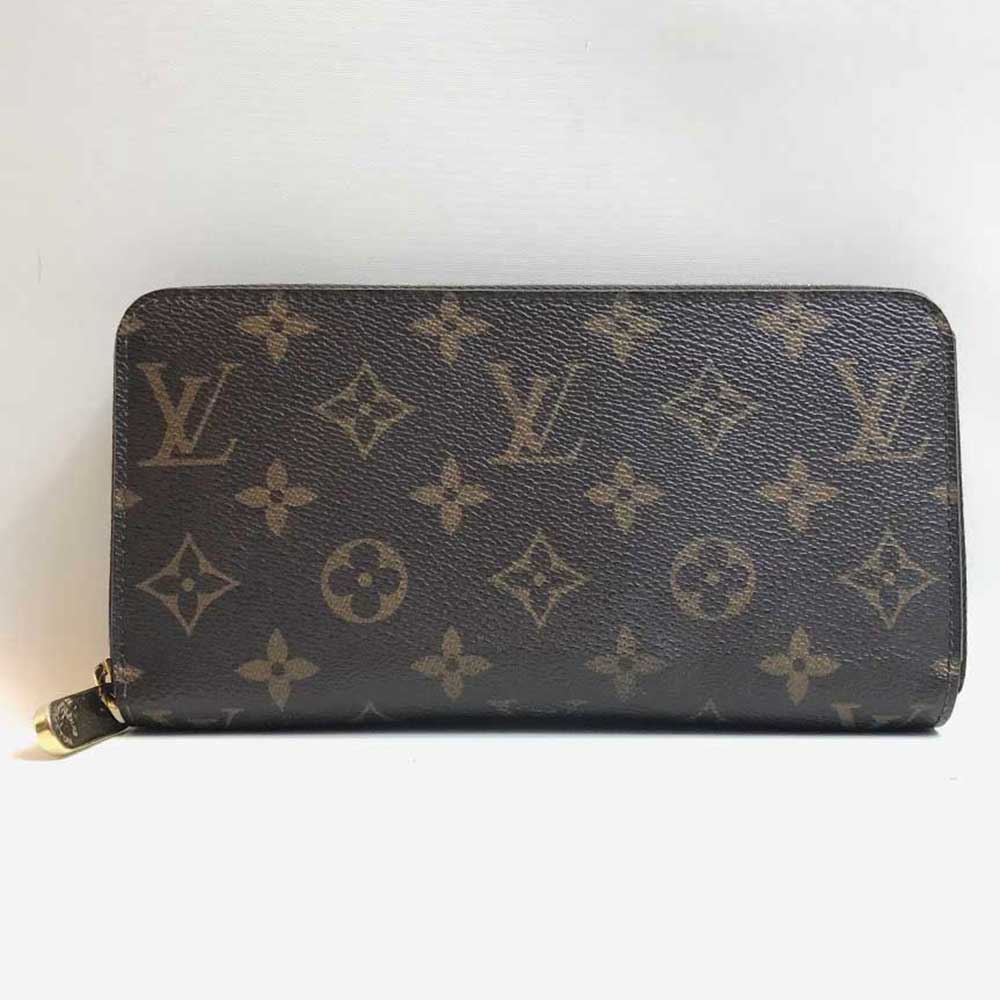 Louis Vuitton Monogram Zippy Wallet M41895 in Very Good Condition