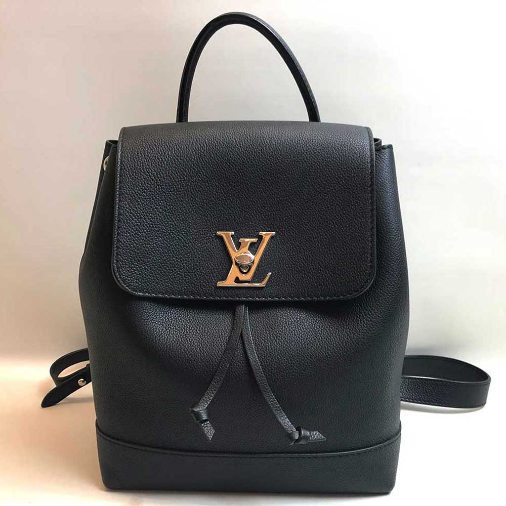 Louis Vuitton Lockme Leather Backpack M41815 in Very Good Condition