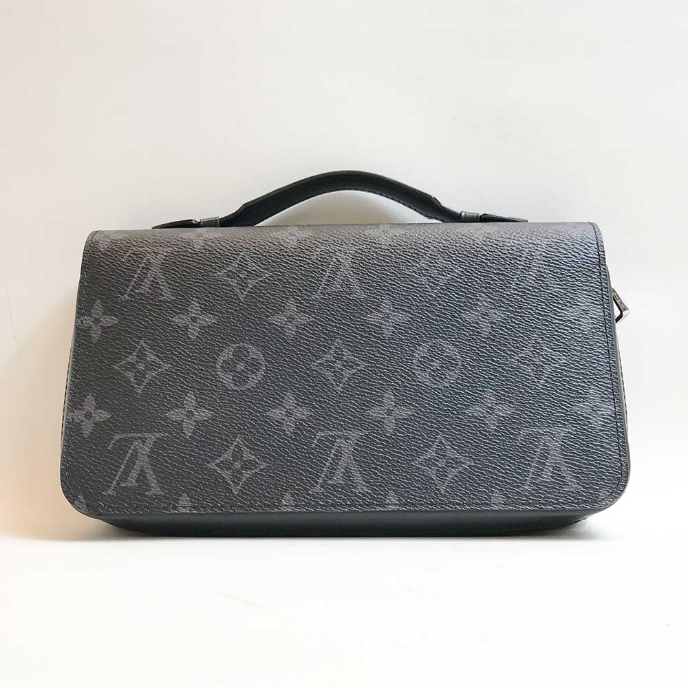 Louis Vuitton Monogram Eclipse Zippy XL Wallet M61698 in Very Good Condition