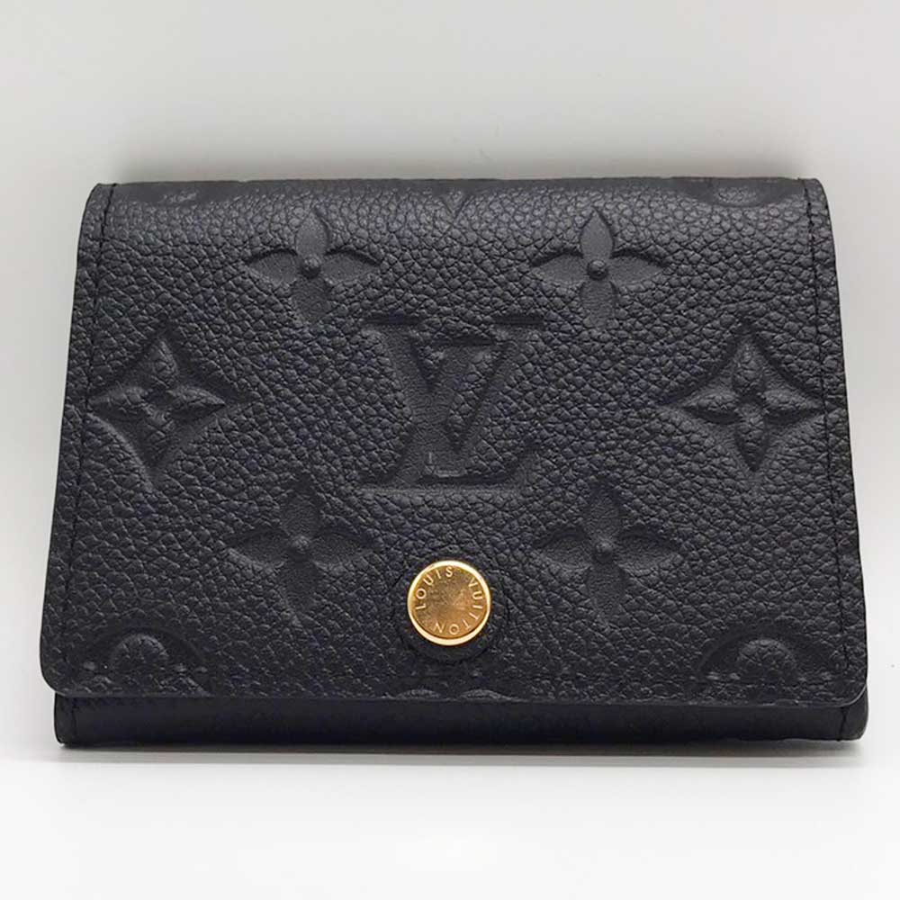 Louis Vuitton Monogram Empreinte Leather Card Case M58456