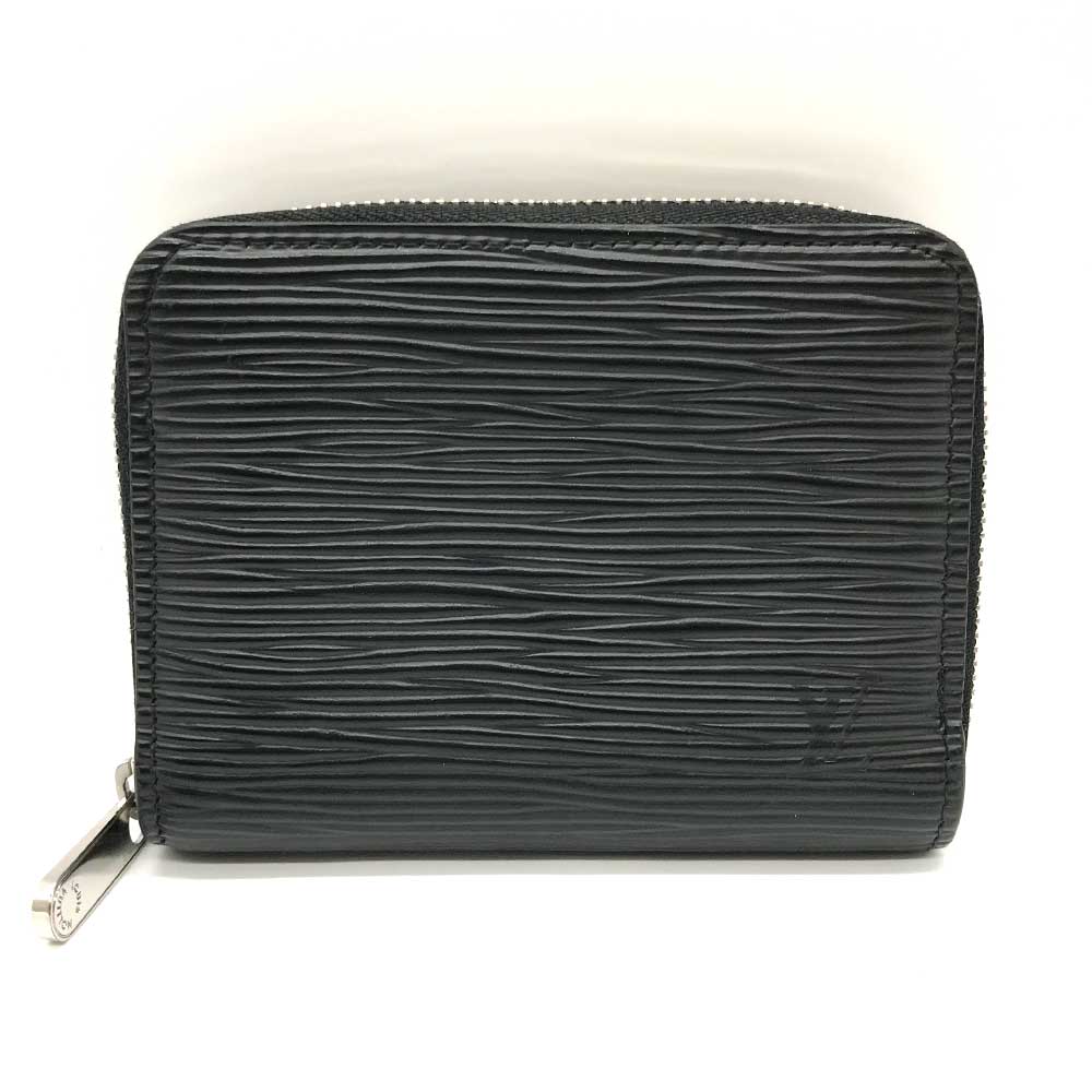 Louis Vuitton Epi Zippy Wallet Coin Purse M60152 Black