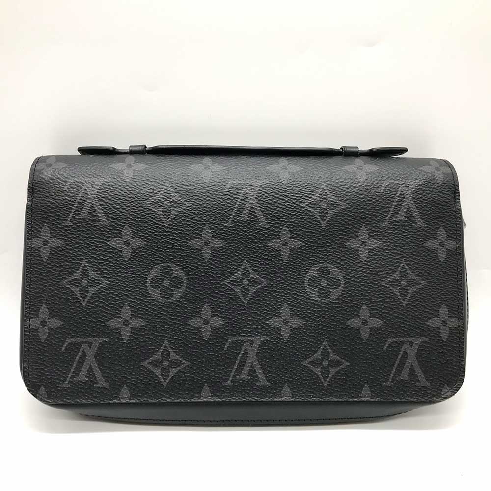 Louis Vuitton Zippy XL Monogram Eclipse Long Wallet M61698