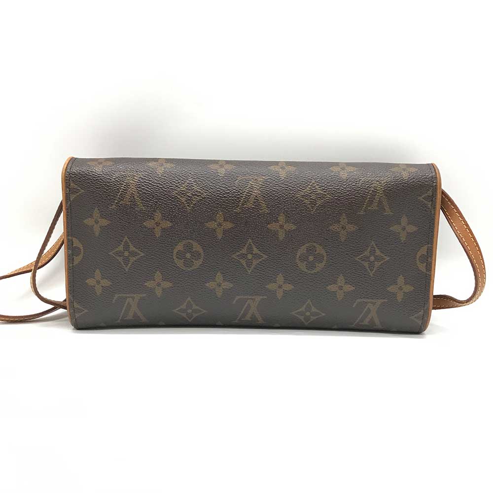 Louis Vuitton Monogram Pochette Twin GM Shoulder Bag M51852 in Good Condition