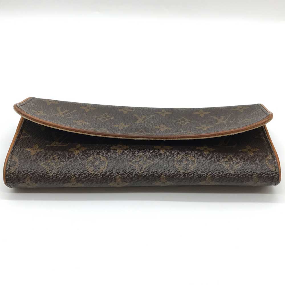 Louis Vuitton Monogram Pochette Twin GM Shoulder Bag M51852 in Good Condition