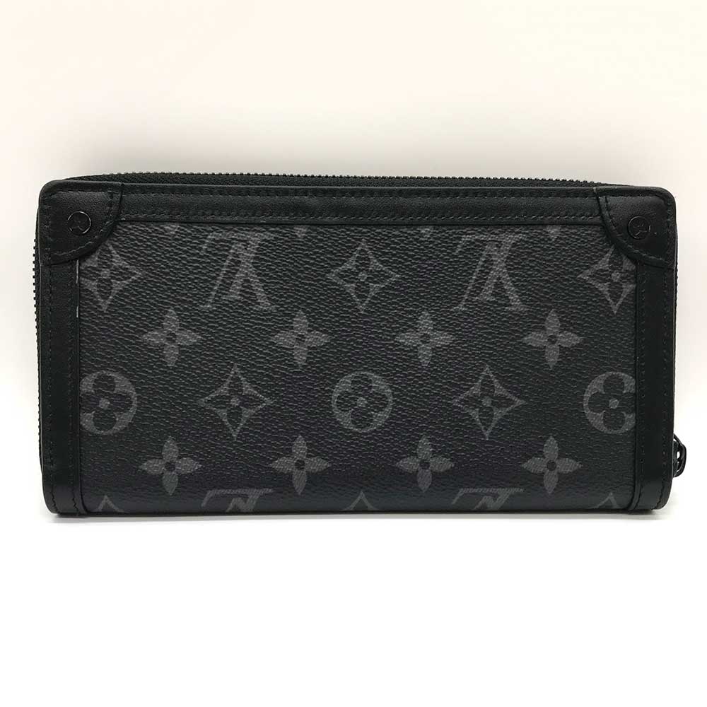 Louis Vuitton Monogram Eclipse Zippy Wallet in Very Good Condition