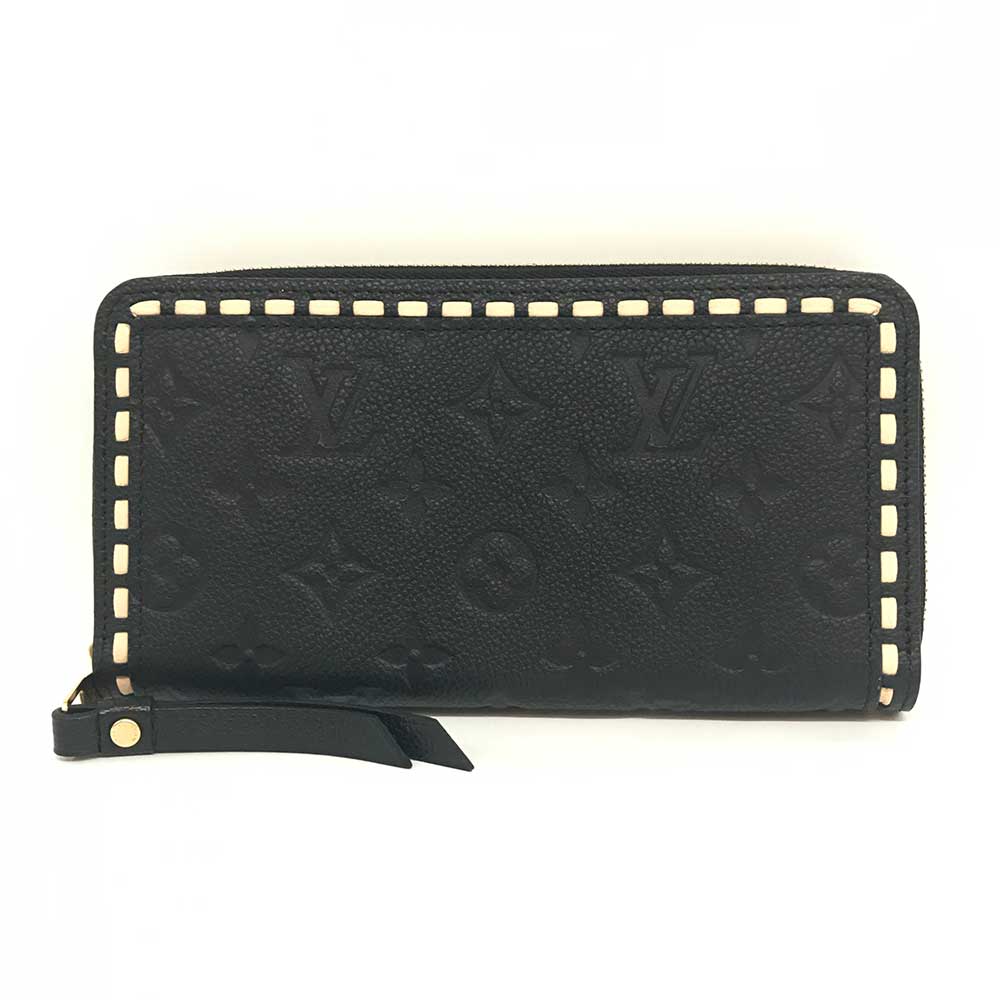 Louis Vuitton Monogram Empreinte Zippy Wallet Long Wallet in Great Condition