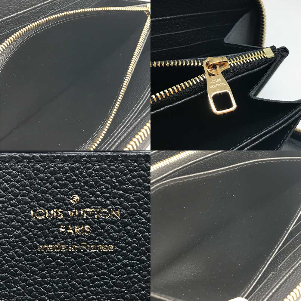 Louis Vuitton Monogram Empreinte Zippy Wallet