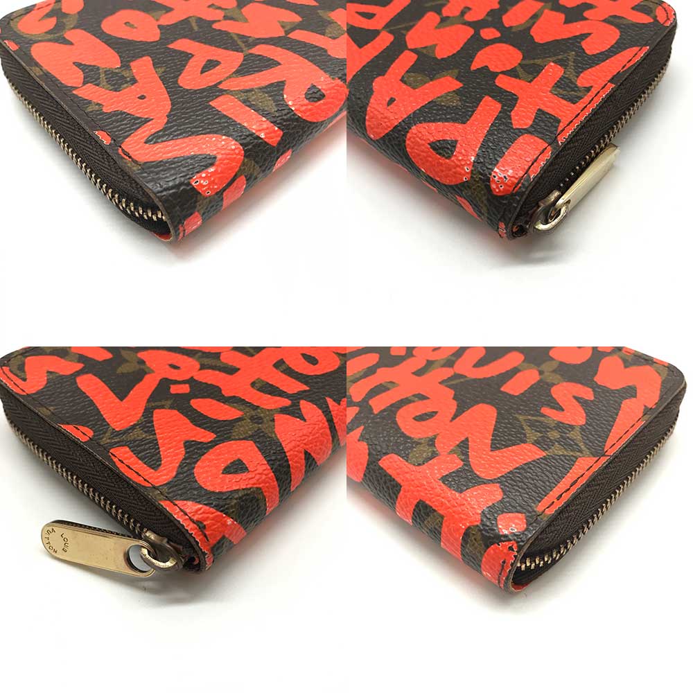 Louis Vuitton Monogram Graffiti Zippy Coin Purse in Very Good Condition