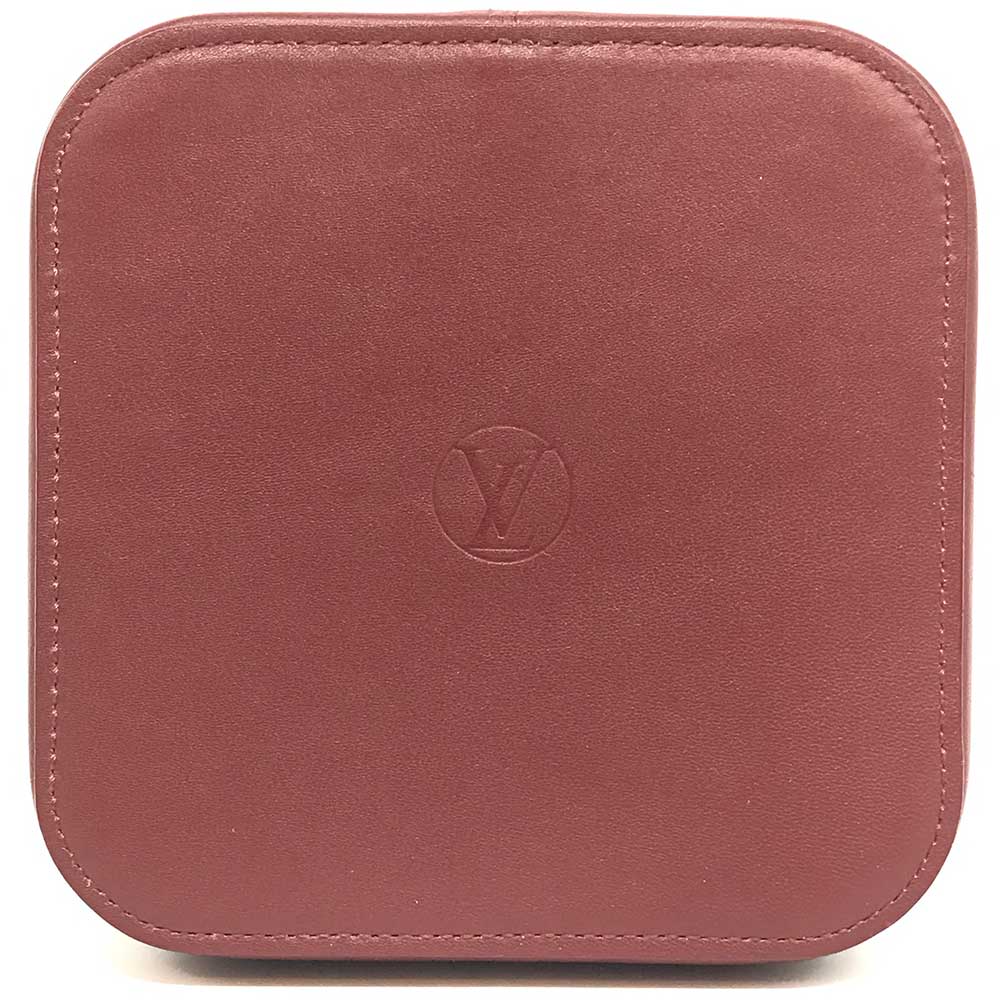 Louis Vuitton Monogram Boite Chapeau MM Jewelry Case Bordeaux in Great Condition