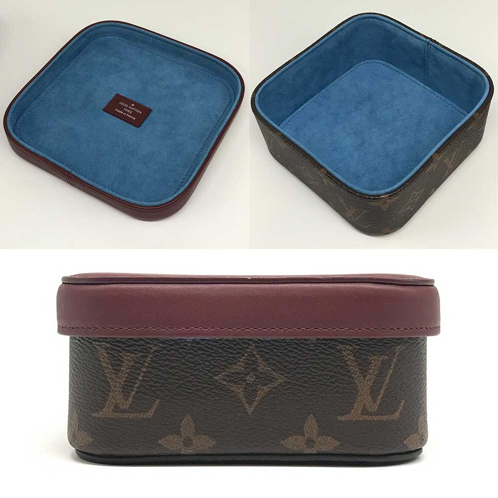 Louis Vuitton Monogram Boite Chapeau MM Jewelry Case Bordeaux in Great Condition