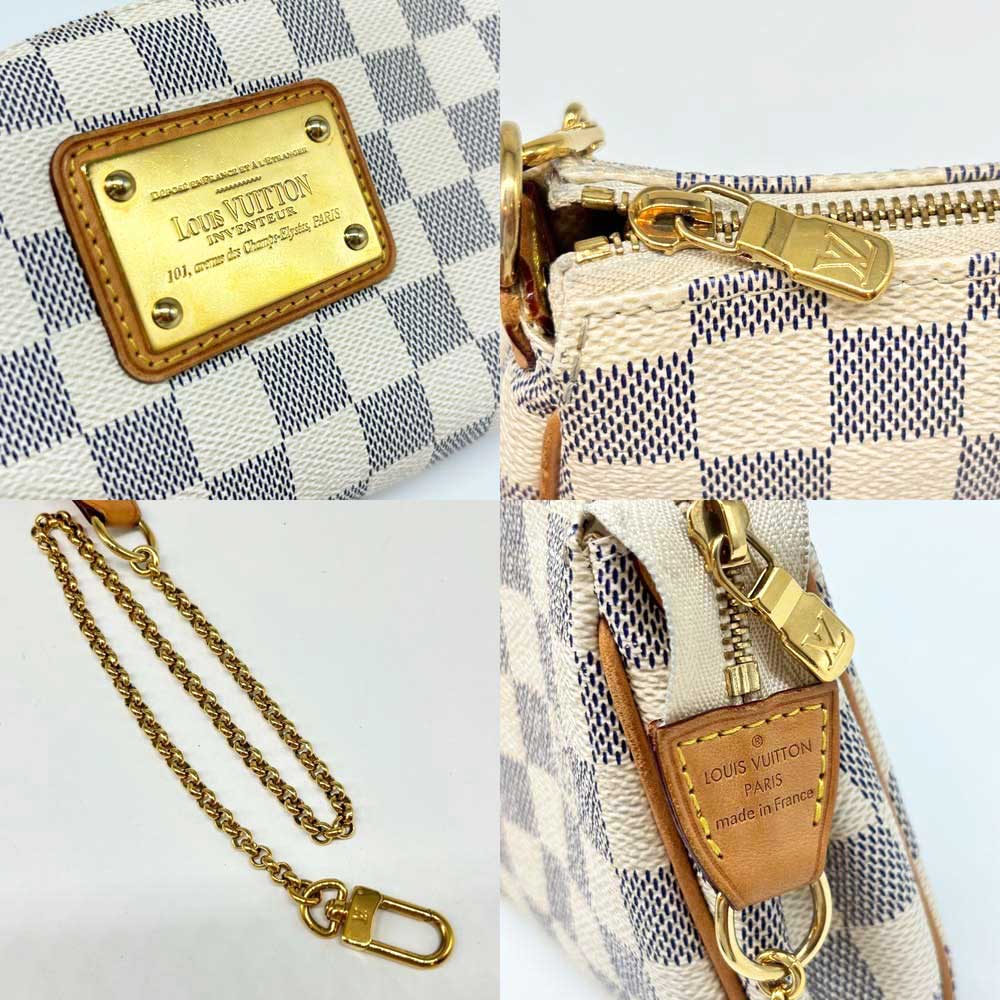 Louis Vuitton Damier Azur Eva Shoulder Bag N55214