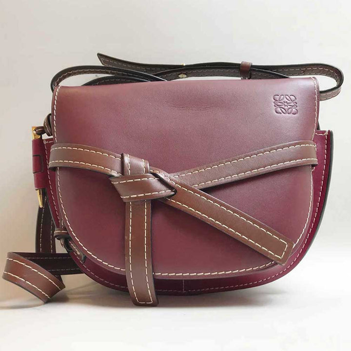 Loewe Leather Gate Dual Mini Shoulder Bag