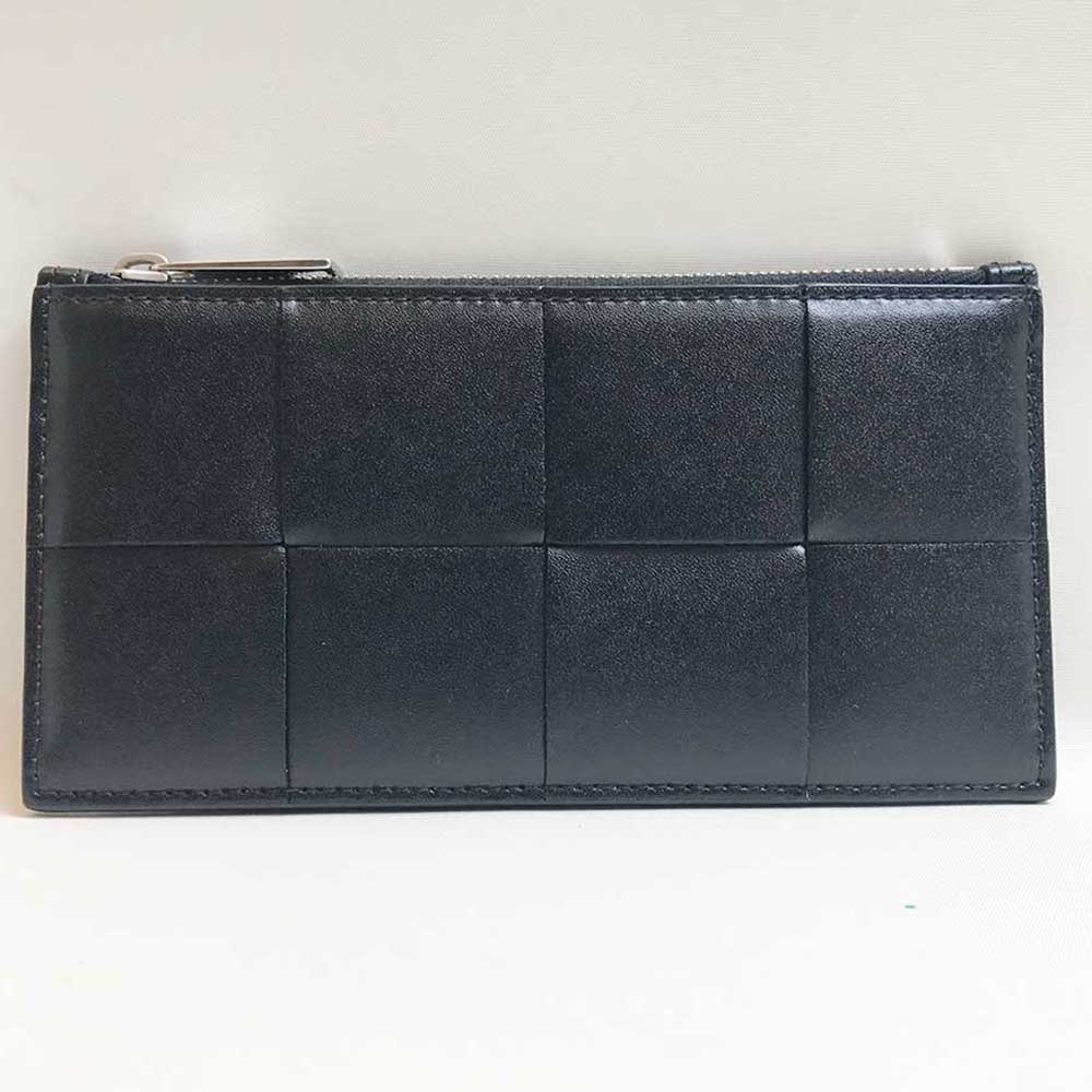 Bottega Veneta Leather Maxi Intrecciato Card Case