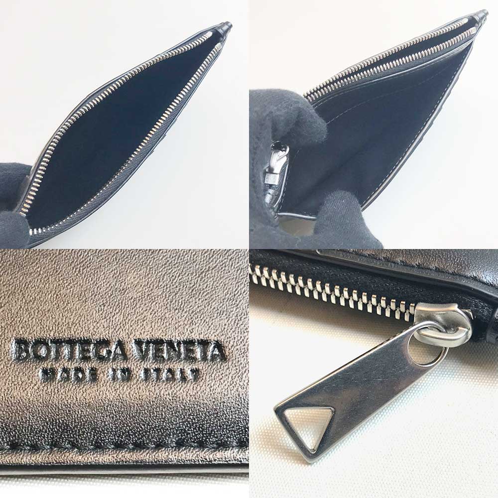 Bottega Veneta Leather Maxi Intrecciato Card Case