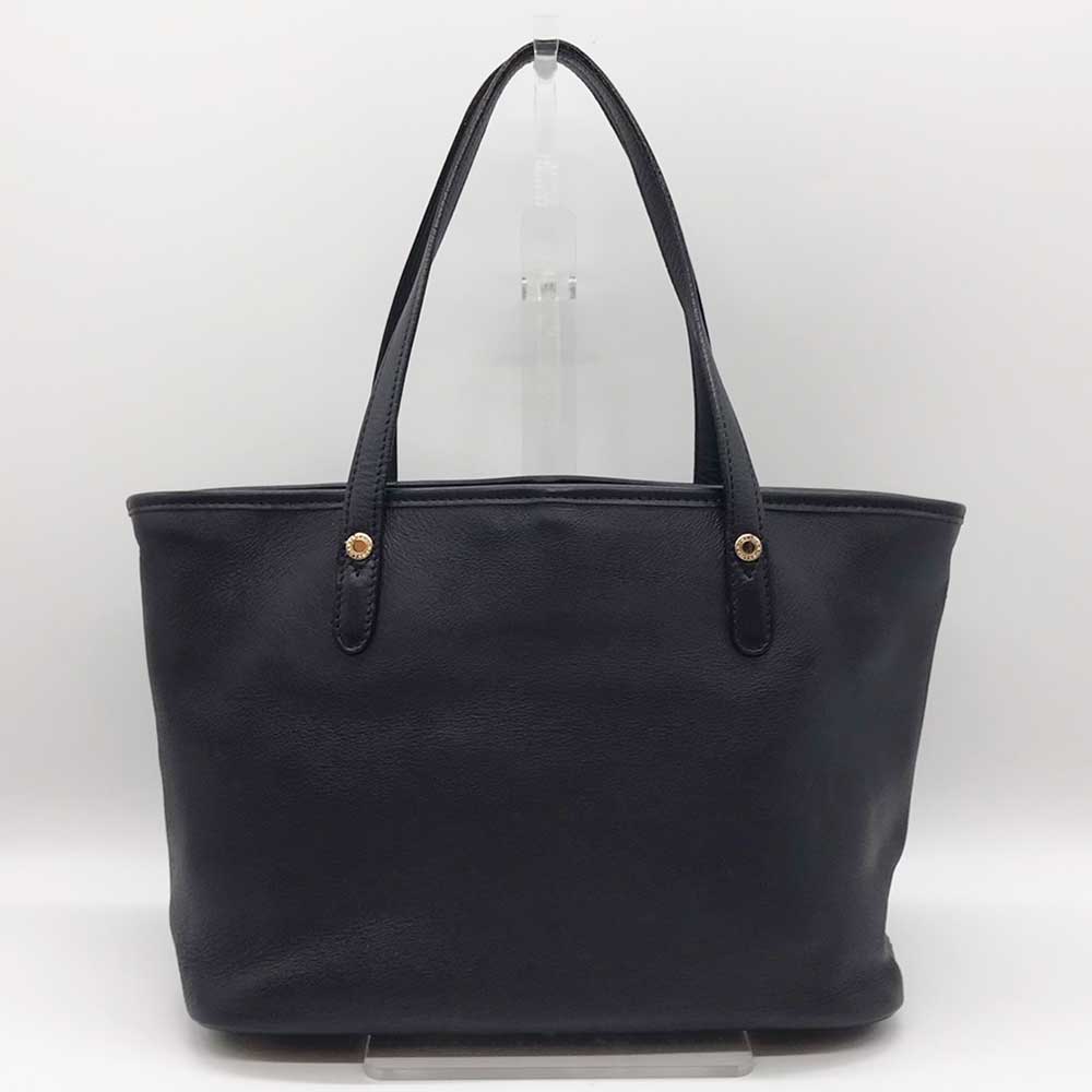 Bvlgari Leather Collezione Tote Bag