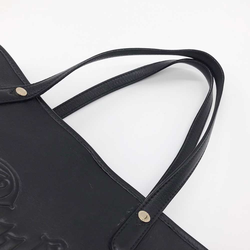 Bvlgari Leather Collezione Tote Bag