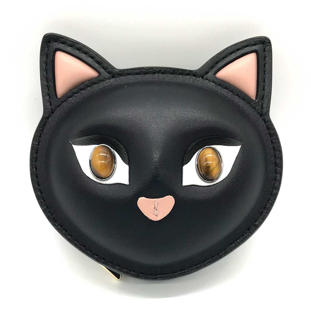 Kate Spade Leather CATS Collaboration Coin Case in Excellent Condition